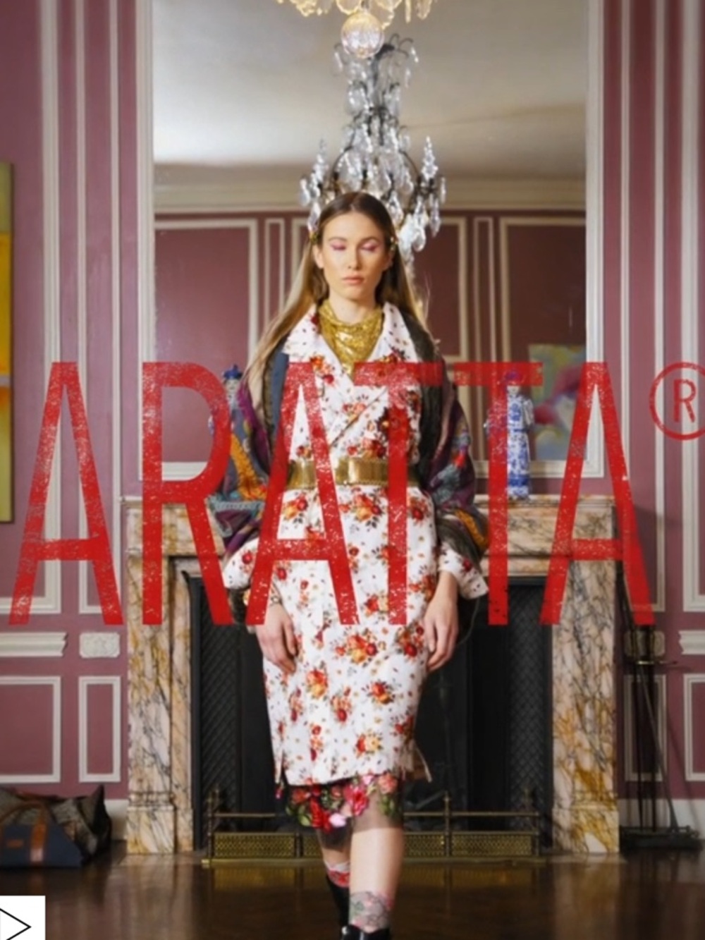 New! Aratta CARA DELVINGE COAT With Removable Vest and Appliqué $358 MSRP - Picture 3 of 5